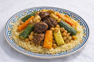 Couscous à l’agneau et légumes