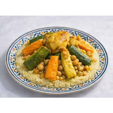 Couscous au poulet et légumes